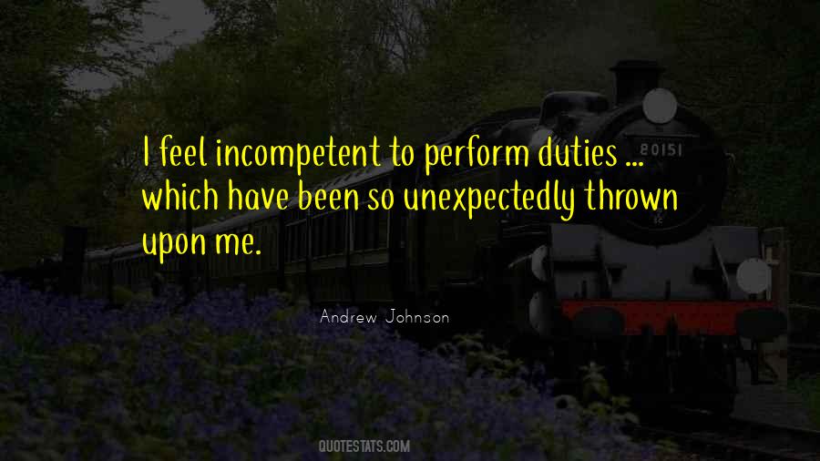 Andrew Johnson's Quotes #1568041