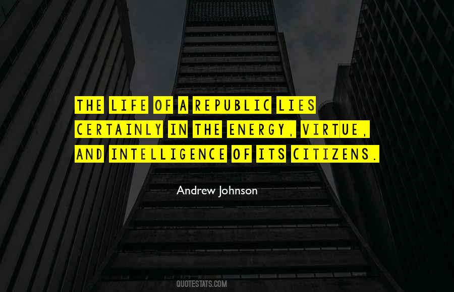 Andrew Johnson's Quotes #206525