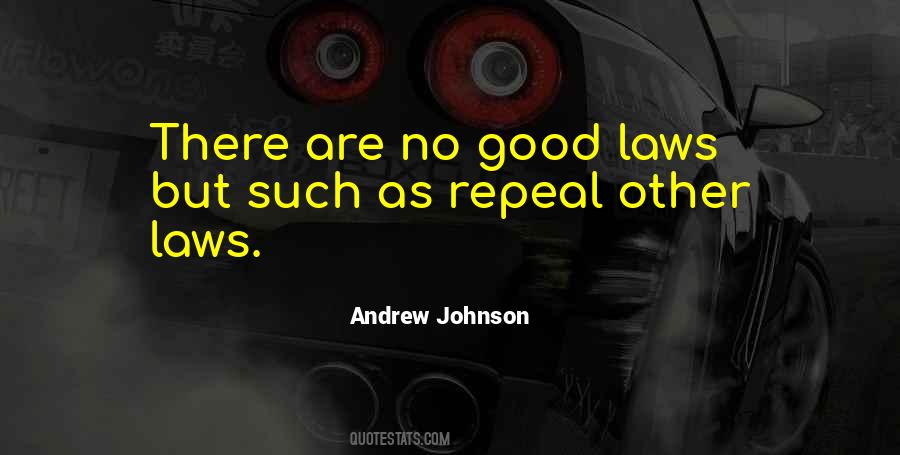 Andrew Johnson's Quotes #516093