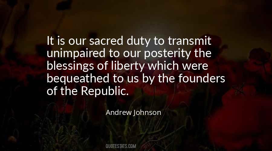 Andrew Johnson's Quotes #623086