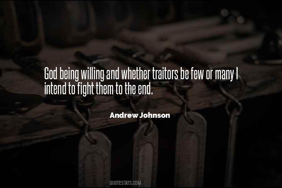 Andrew Johnson's Quotes #928136