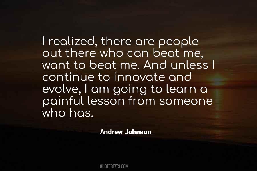 Andrew Johnson's Quotes #95712