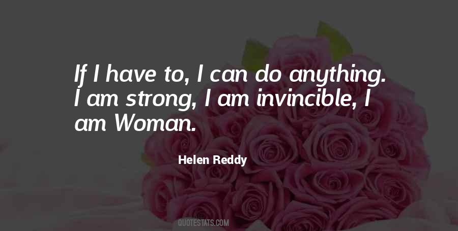 I Am Woman Quotes #79908