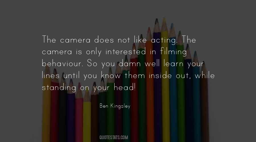 Camera Is Quotes #1043495