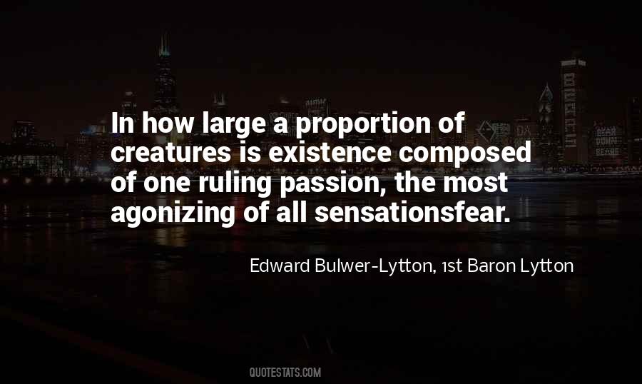 Bulwer Lytton Quotes #130314