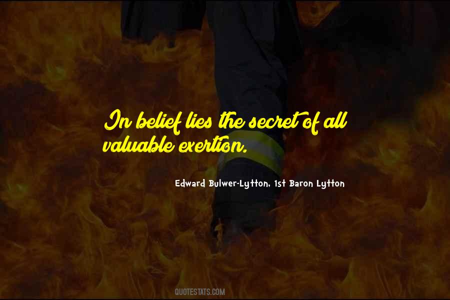 Bulwer Lytton Quotes #18971