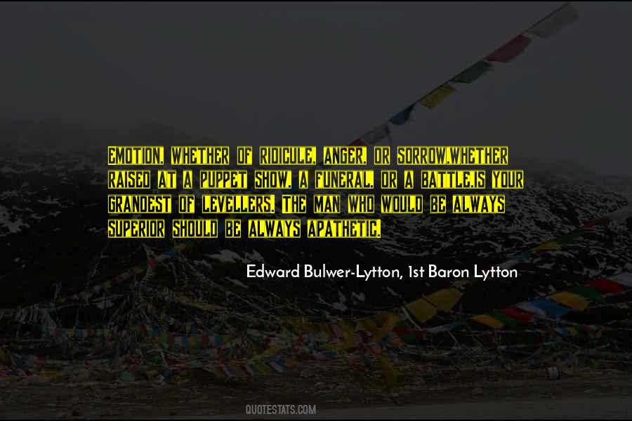 Bulwer Lytton Quotes #25481