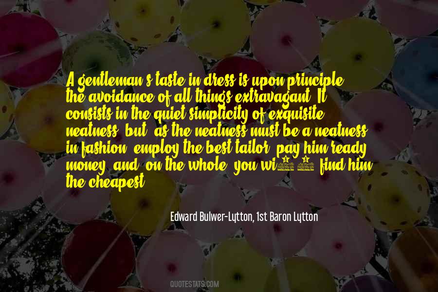 Bulwer Lytton Quotes #297155