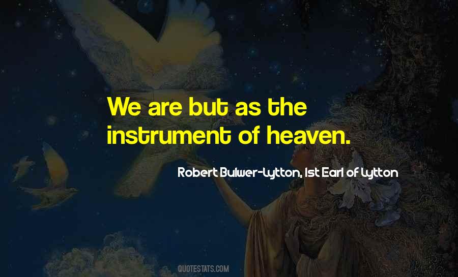 Bulwer Lytton Quotes #335313