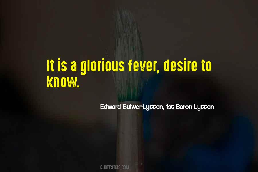 Bulwer Lytton Quotes #89551