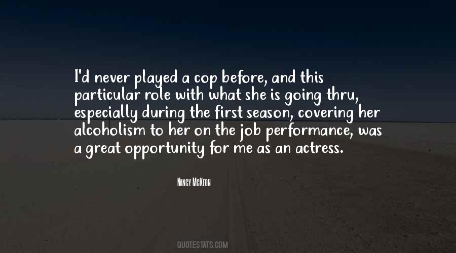 On The Job Quotes #1615380
