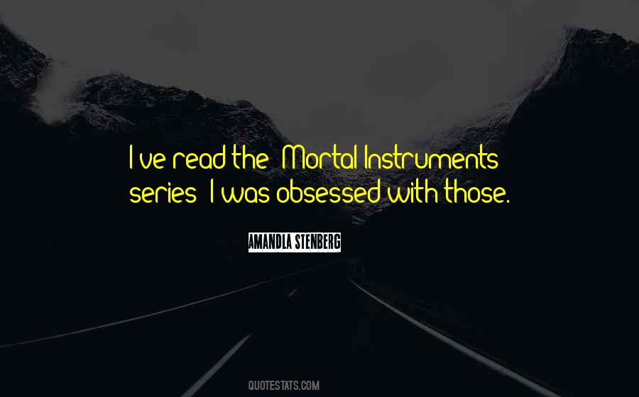 Mortal Instruments Series Quotes #168221