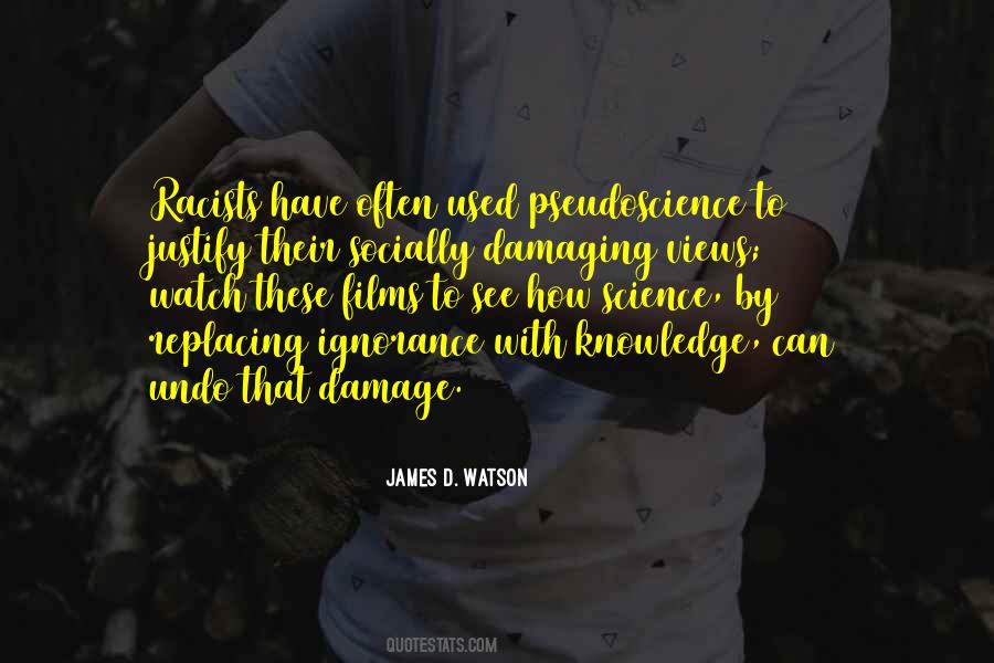 Pseudoscience Vs Science Quotes #1577545