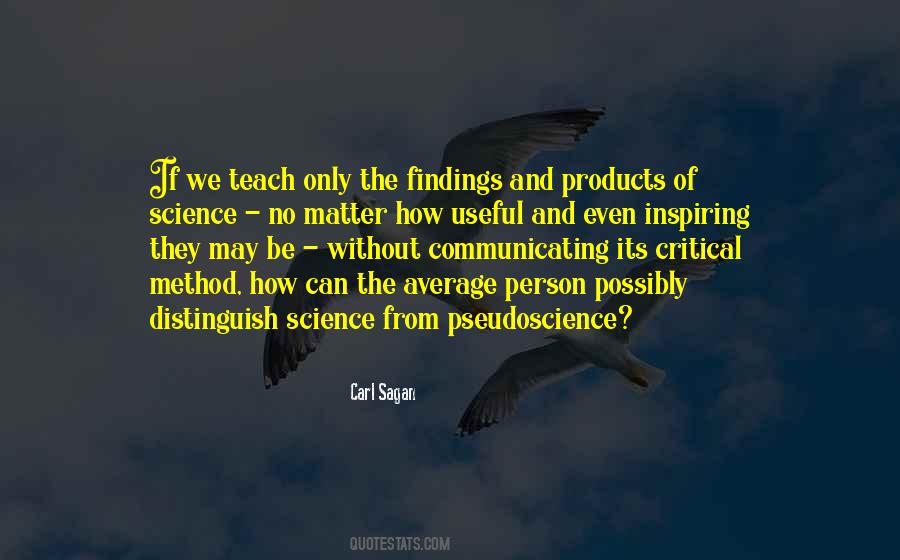Pseudoscience Vs Science Quotes #798649