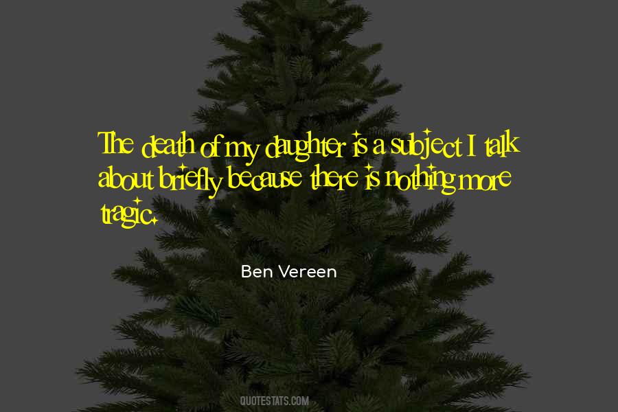 Death Of His Daughter Quotes #430551