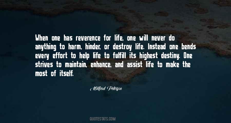 Destroy Life Quotes #1755301