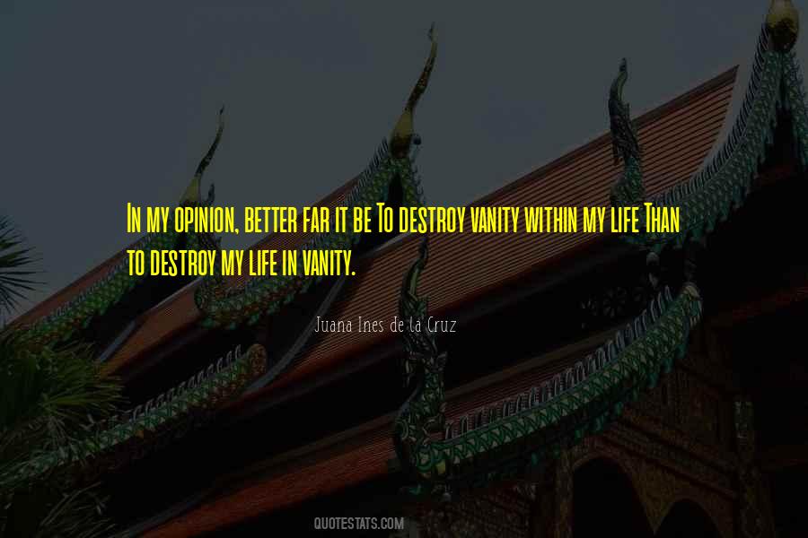 Destroy Life Quotes #18384