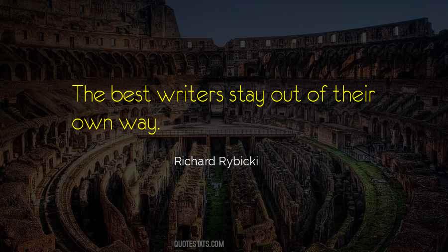 Best Writers Quotes #3441