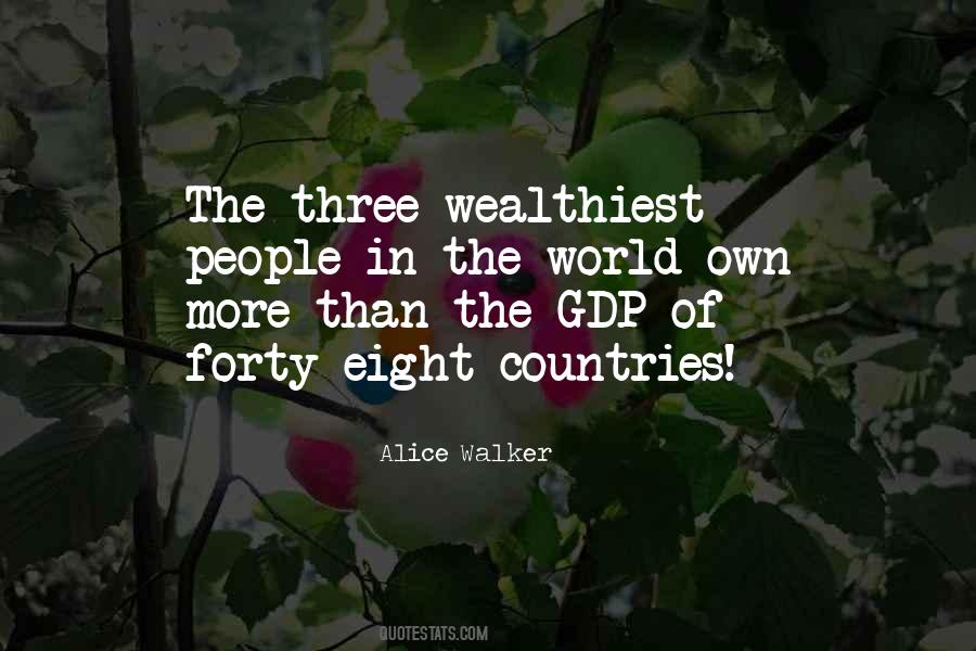 Wealthiest People Quotes #568274