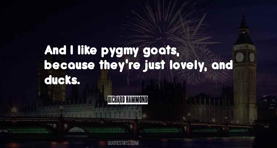 Pygmy Goats Quotes #1459002