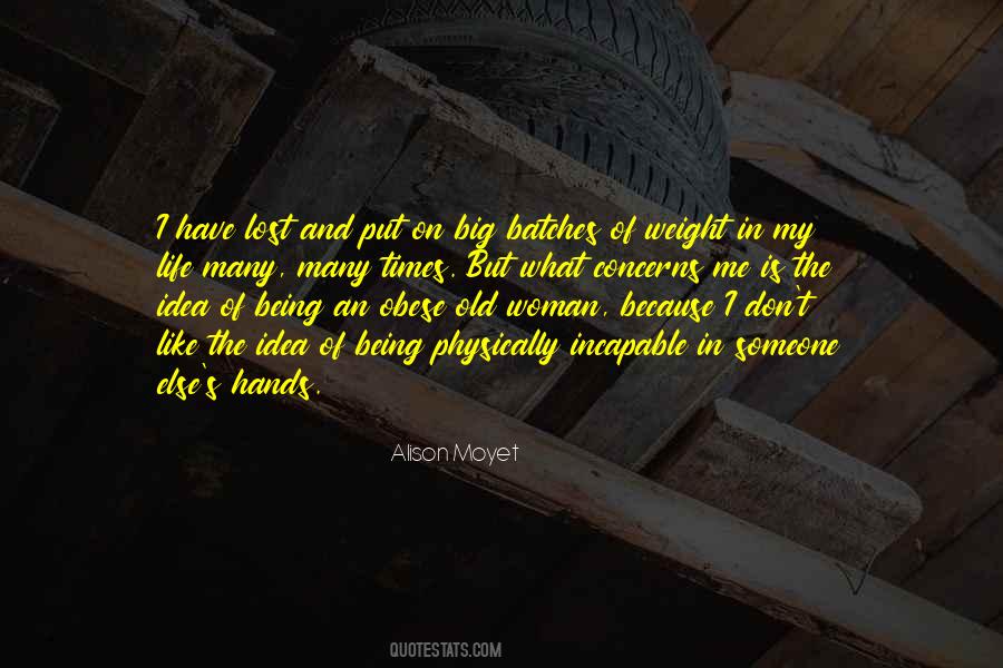 Being Obese Quotes #929180