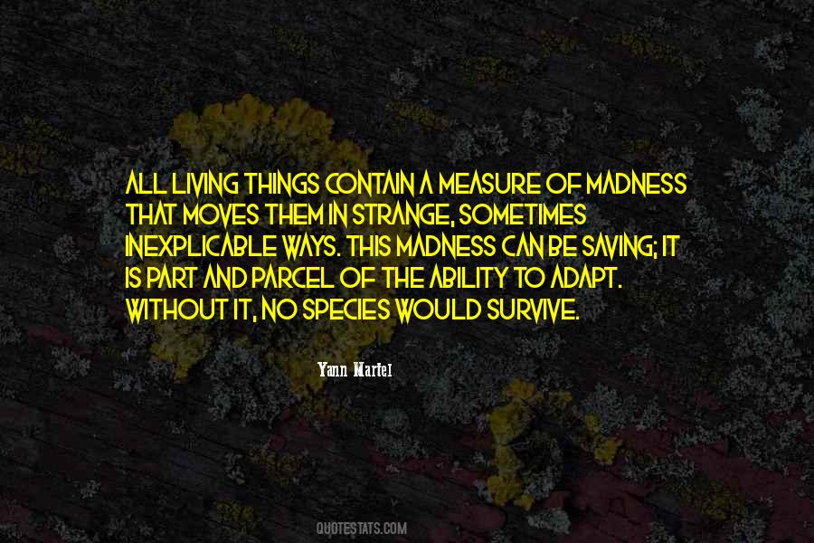 Living Things Quotes #1108448
