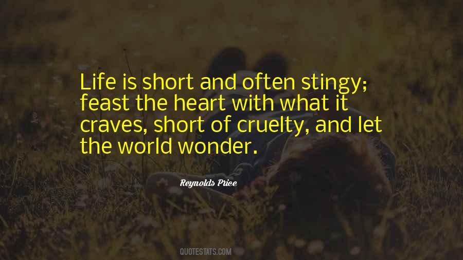Cruelty Of The World Quotes #1853042