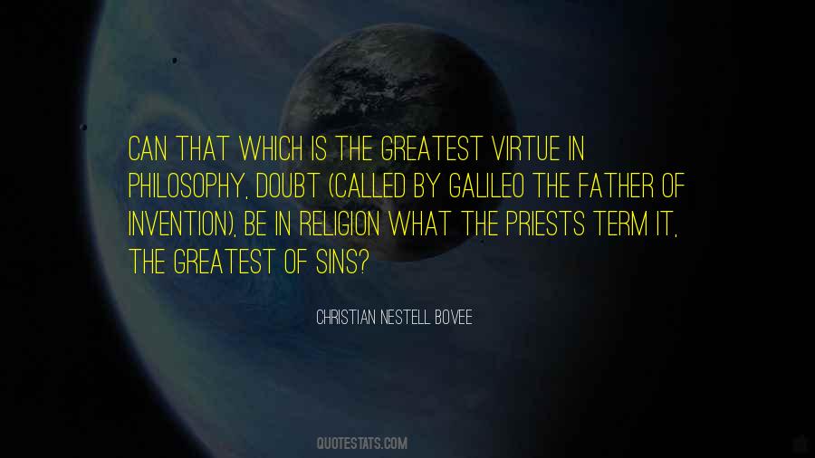 Religion Philosophy Quotes #129292