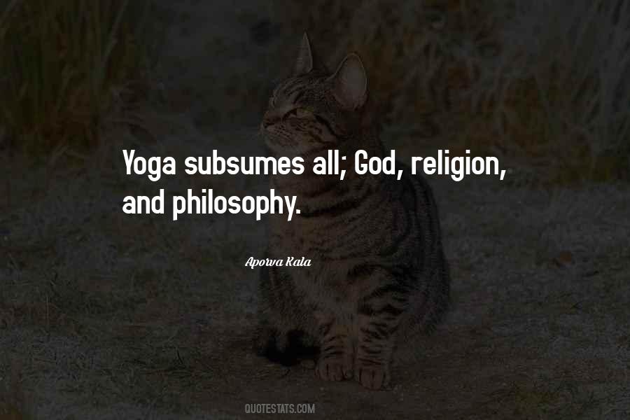 Religion Philosophy Quotes #149103