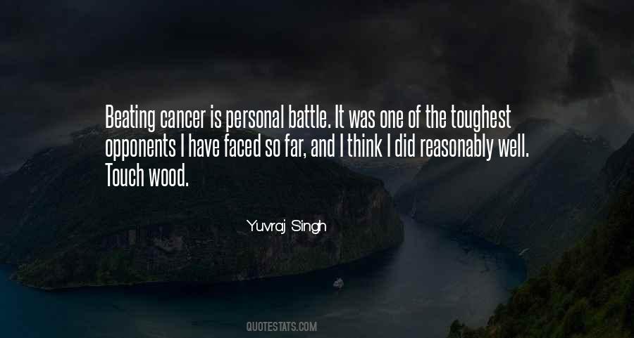 Battle Cancer Quotes #925281