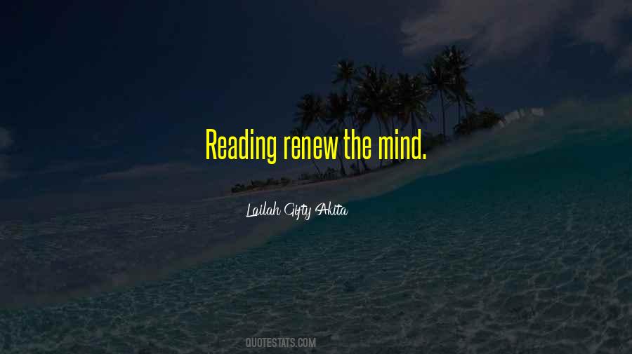 Reading Mind Quotes #104980