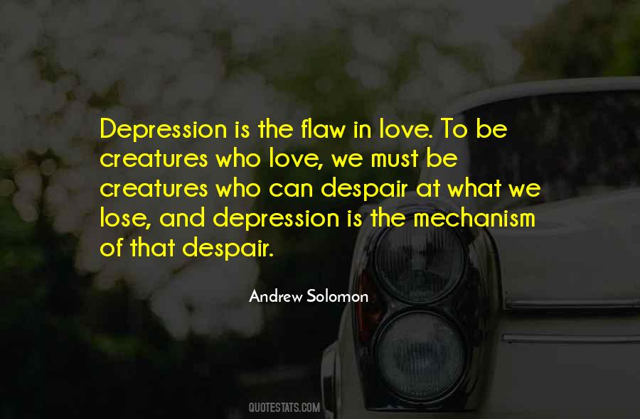 Love And Despair Quotes #348808