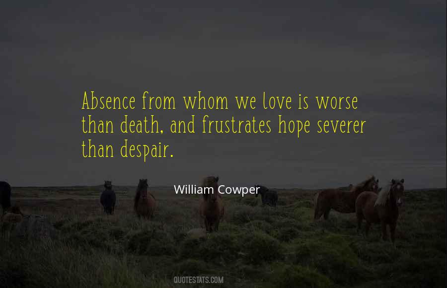 Love And Despair Quotes #620216