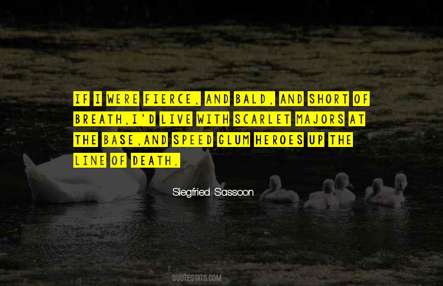 Short Breath Quotes #28077