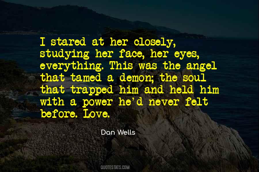 Angel And Demon Love Quotes #765227