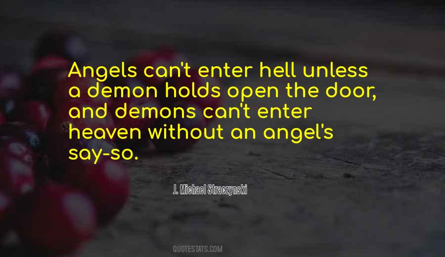 Angel And Demon Quotes #1226062