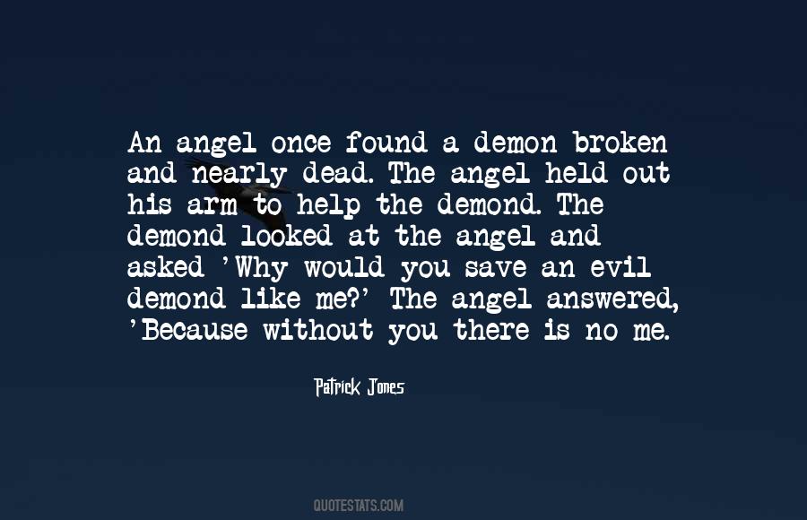 Angel And Demon Quotes #1457671