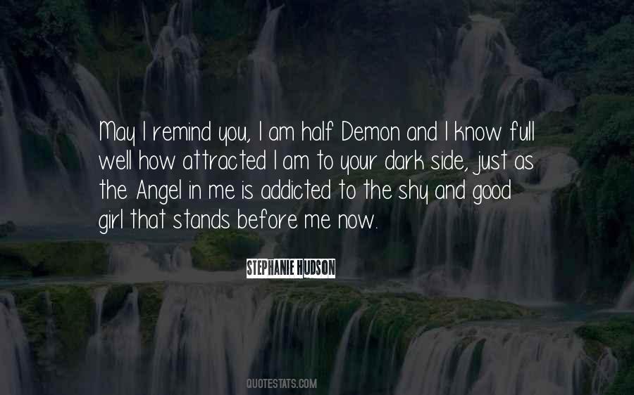 Angel And Demon Quotes #1465283