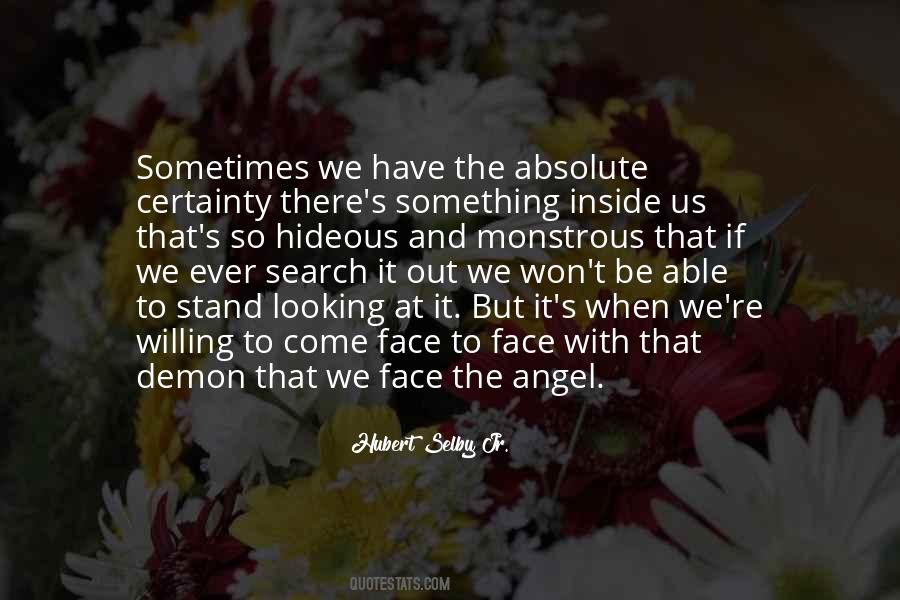 Angel Face Quotes #862790