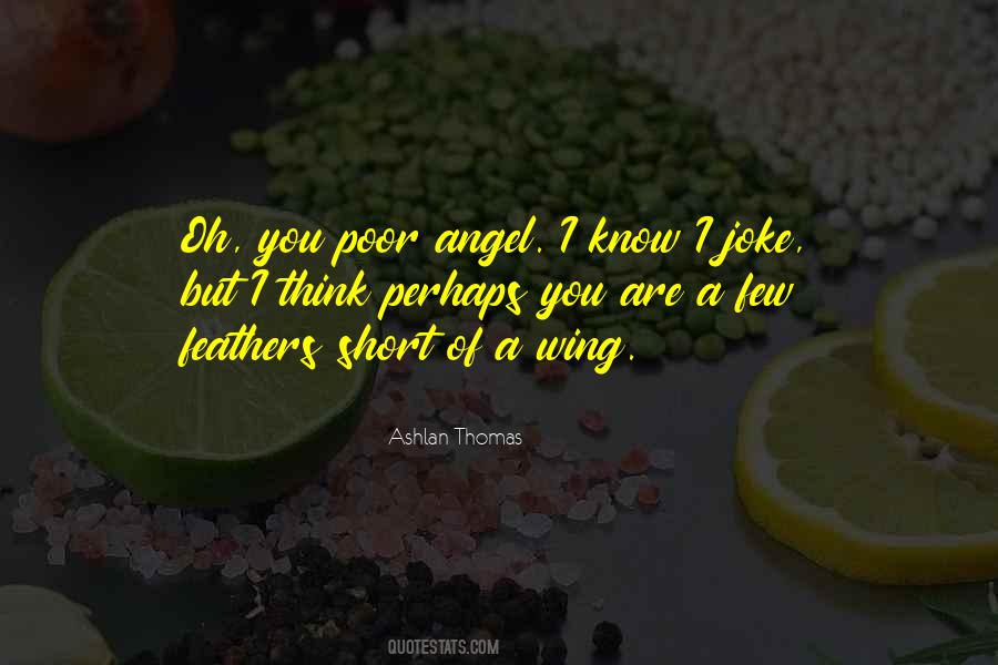 Angel Feathers Quotes #280540