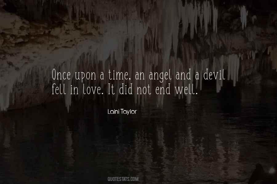 Angel Love Devil Quotes #42290