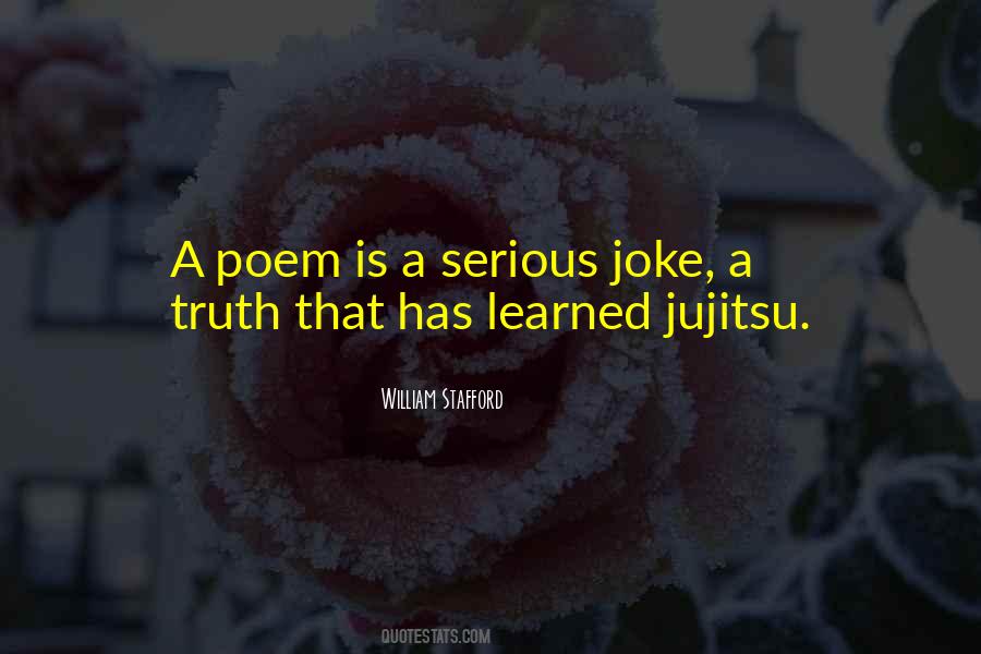 Serious Joke Quotes #308421