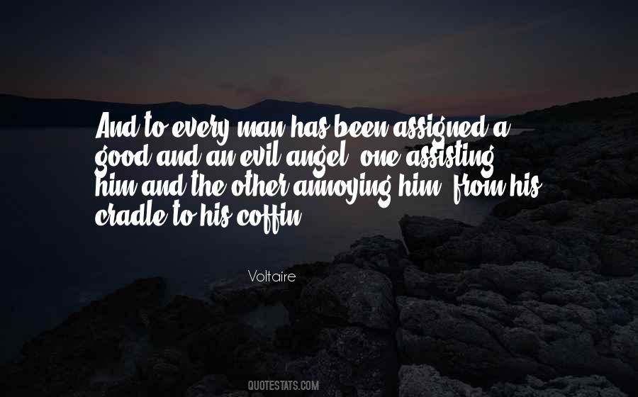 Angel Vs Evil Quotes #129916