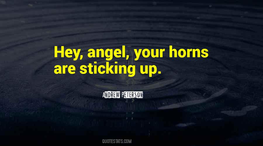 Angel With Horns Quotes #863063