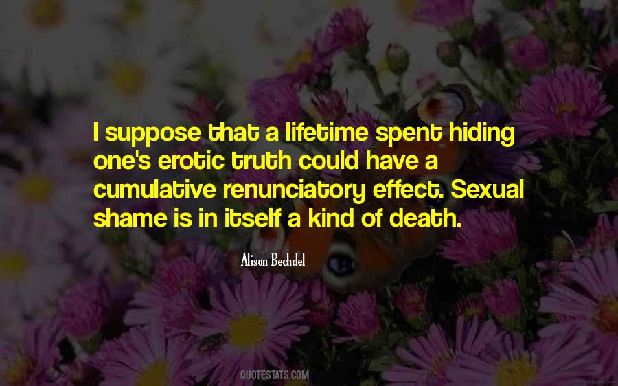 Sexual Shame Quotes #1107795