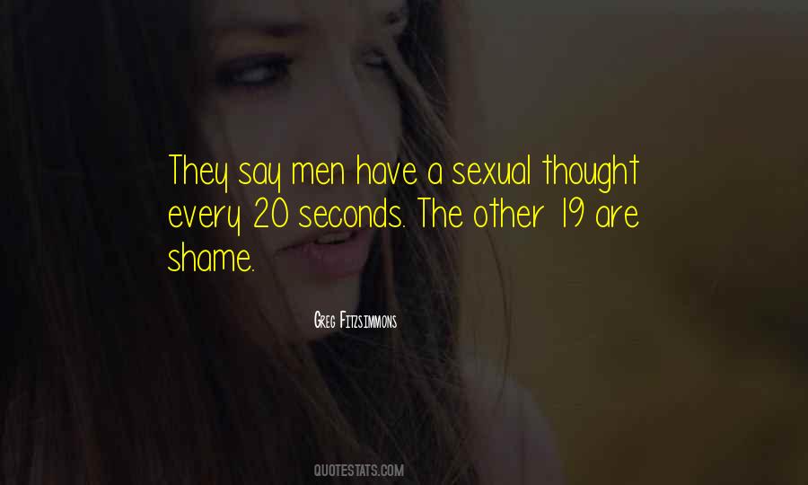 Sexual Shame Quotes #1536691