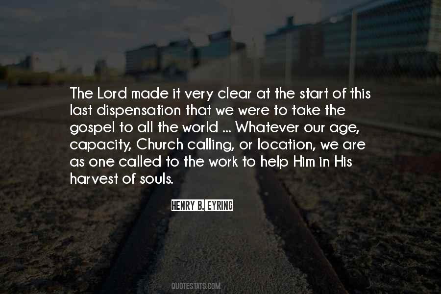 World Harvest Quotes #712443