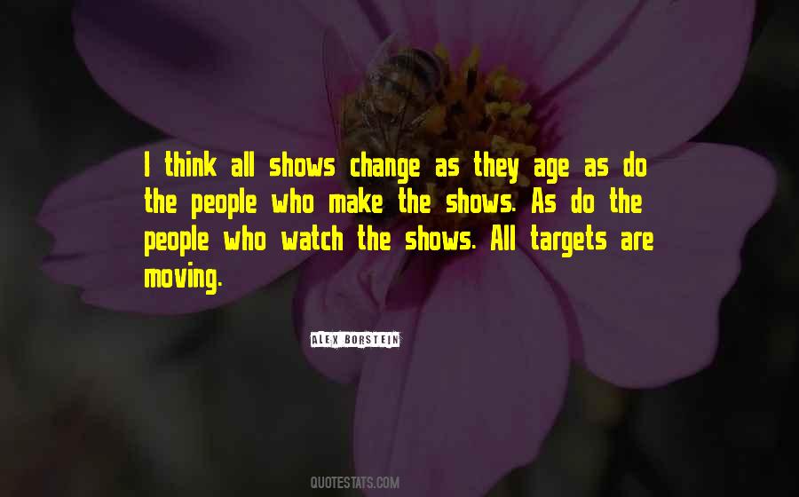 Quotes About Moving Targets #1332277