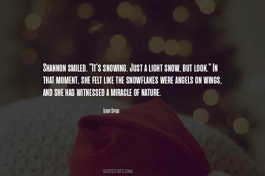 Angels In The Snow Quotes #886875