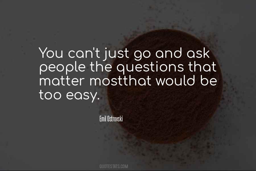 You Matter The Most Quotes #634460